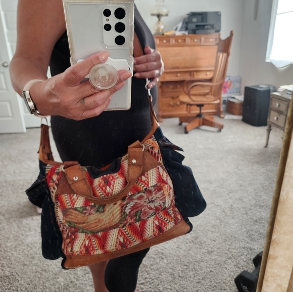 Ixchel triangle huipil diaper bag - Picture 5 of 16